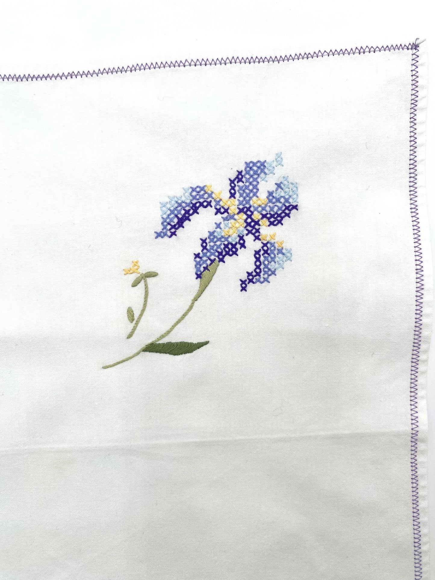 Les vieilles serviettes brodées