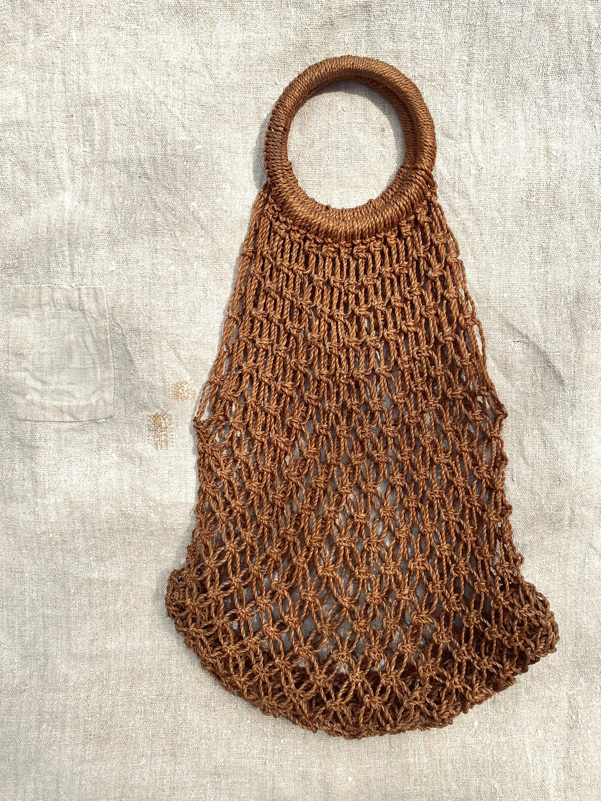 Le sac en macramé de sisal