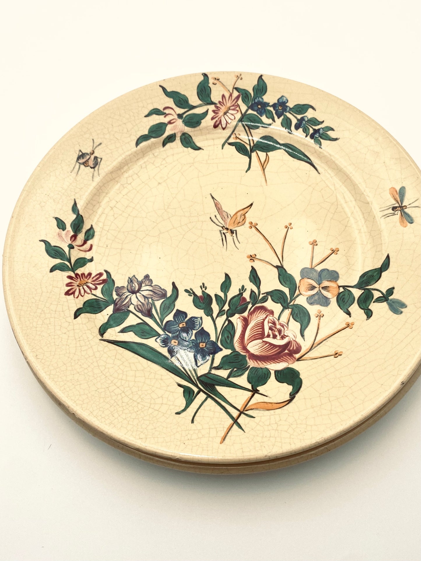 L'assiette à fleurs