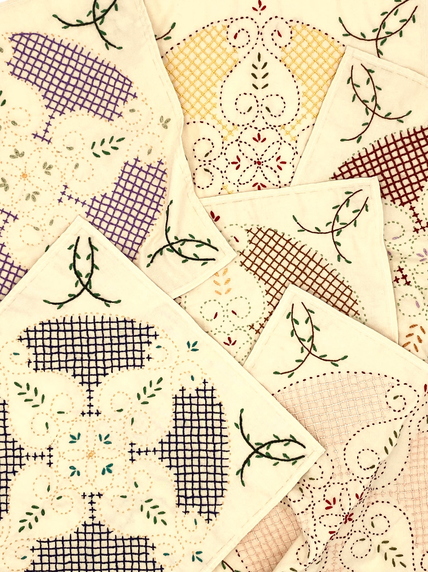 Les 6 serviettes artistiques