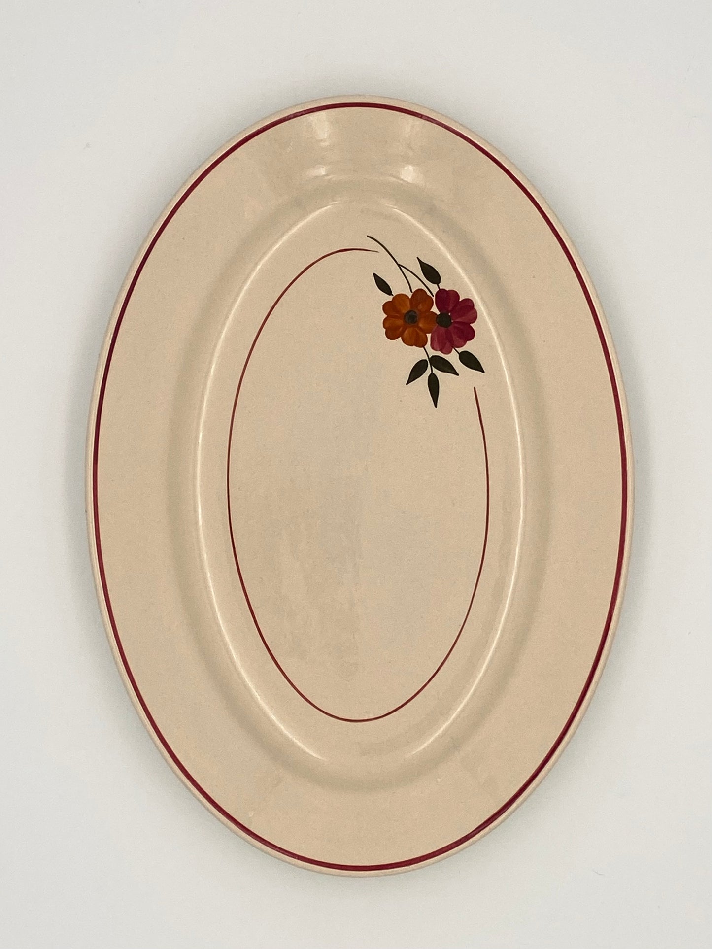 La plat ovale