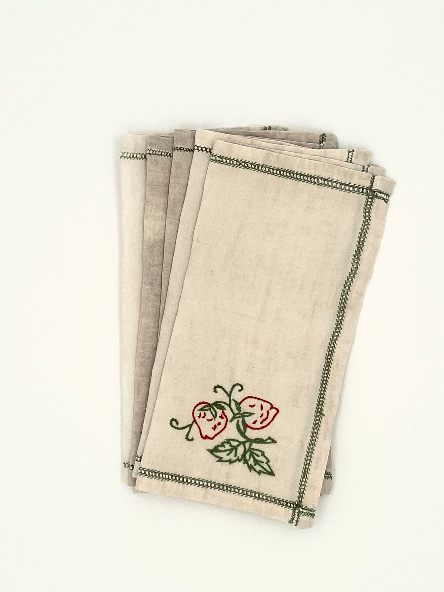 Les 6 petites serviettes en lin