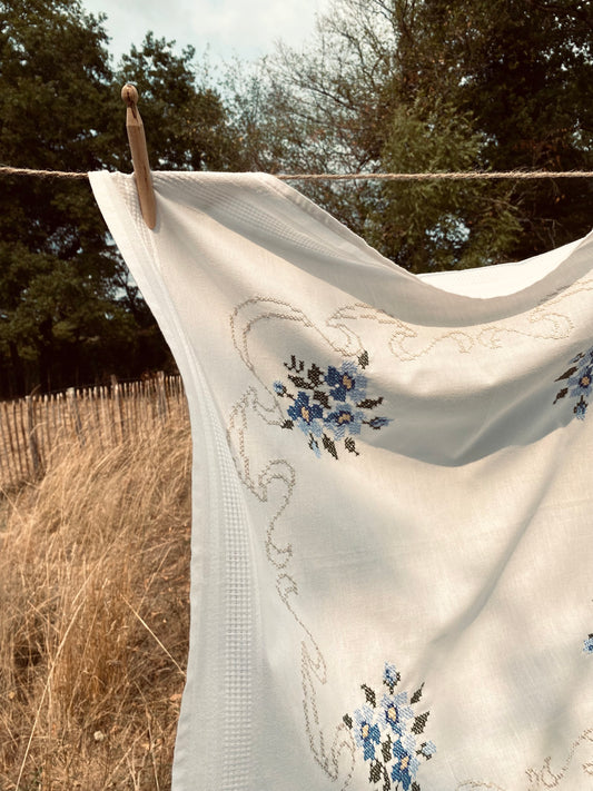 La nappe à fleurs