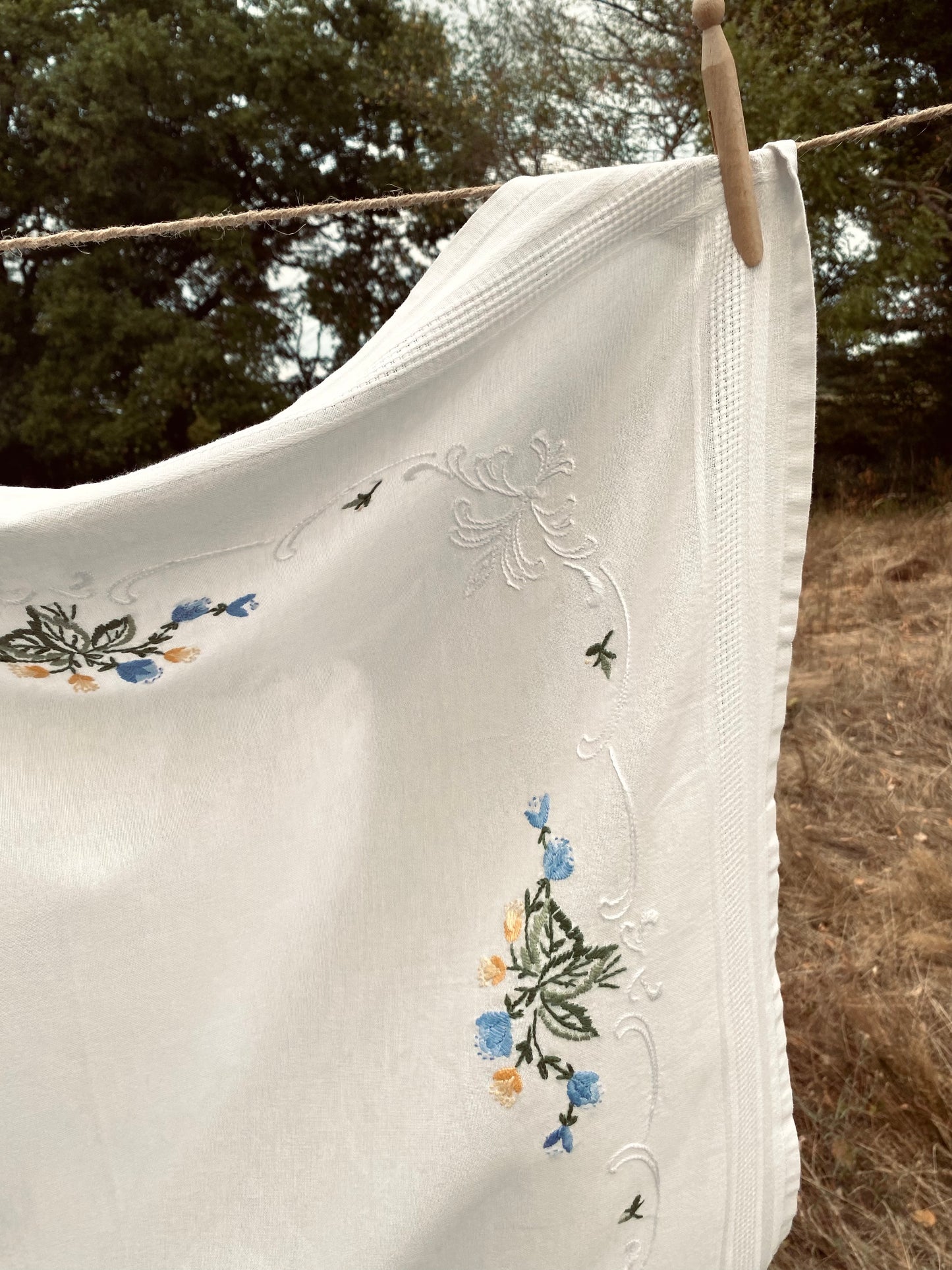La nappe à fleurs