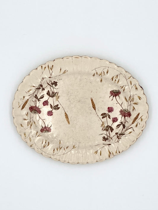L'assiette à fleurs