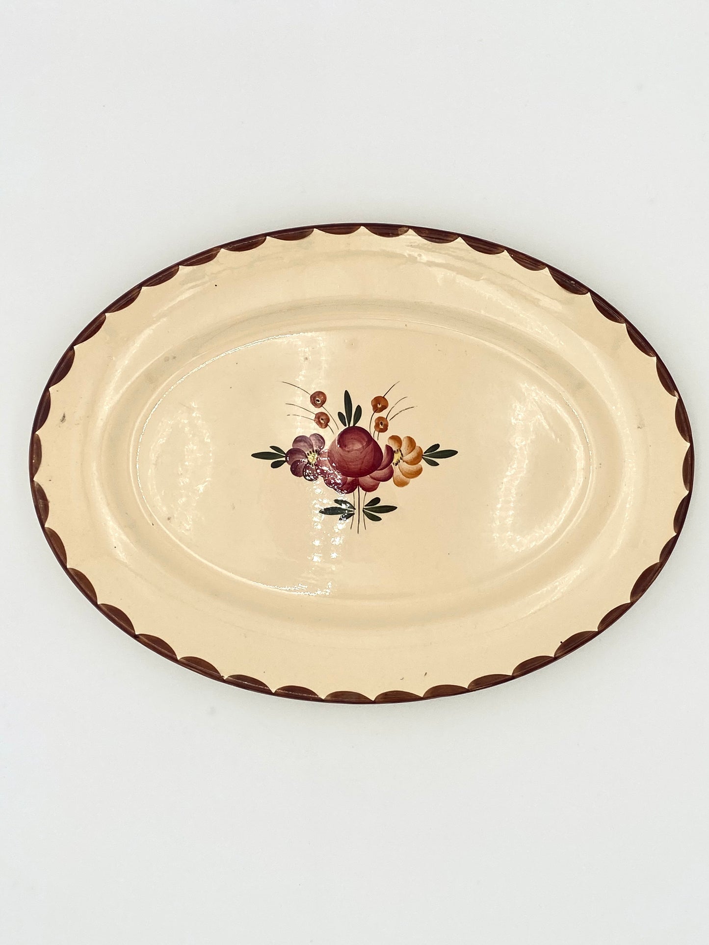 La très grande assiette ovale