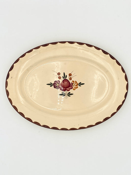 La très grande assiette ovale