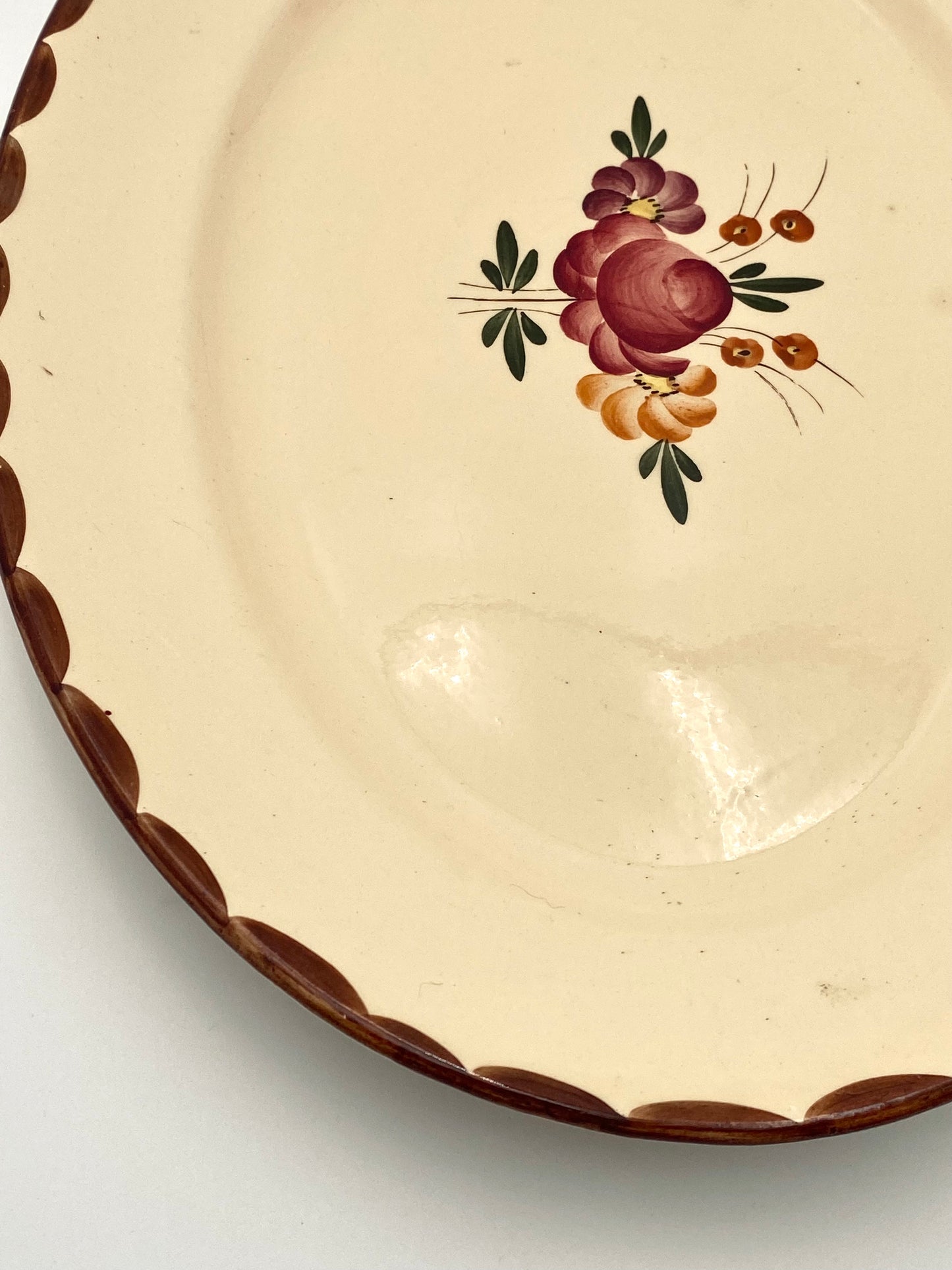 La très grande assiette ovale