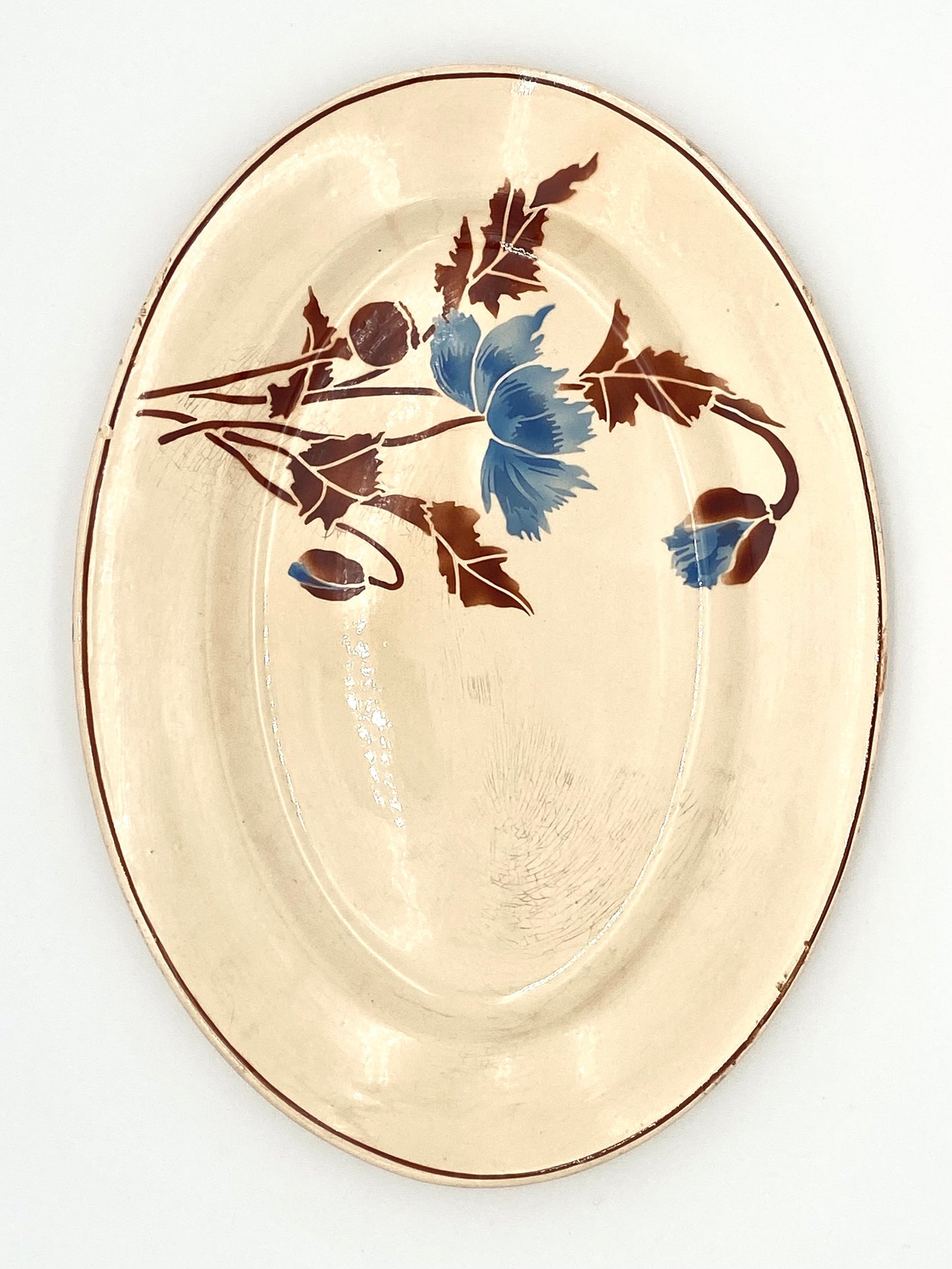La très grande assiette des coquelicots