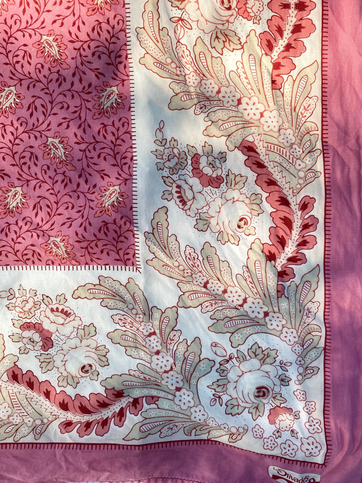 Le foulard vintage Les Olivades