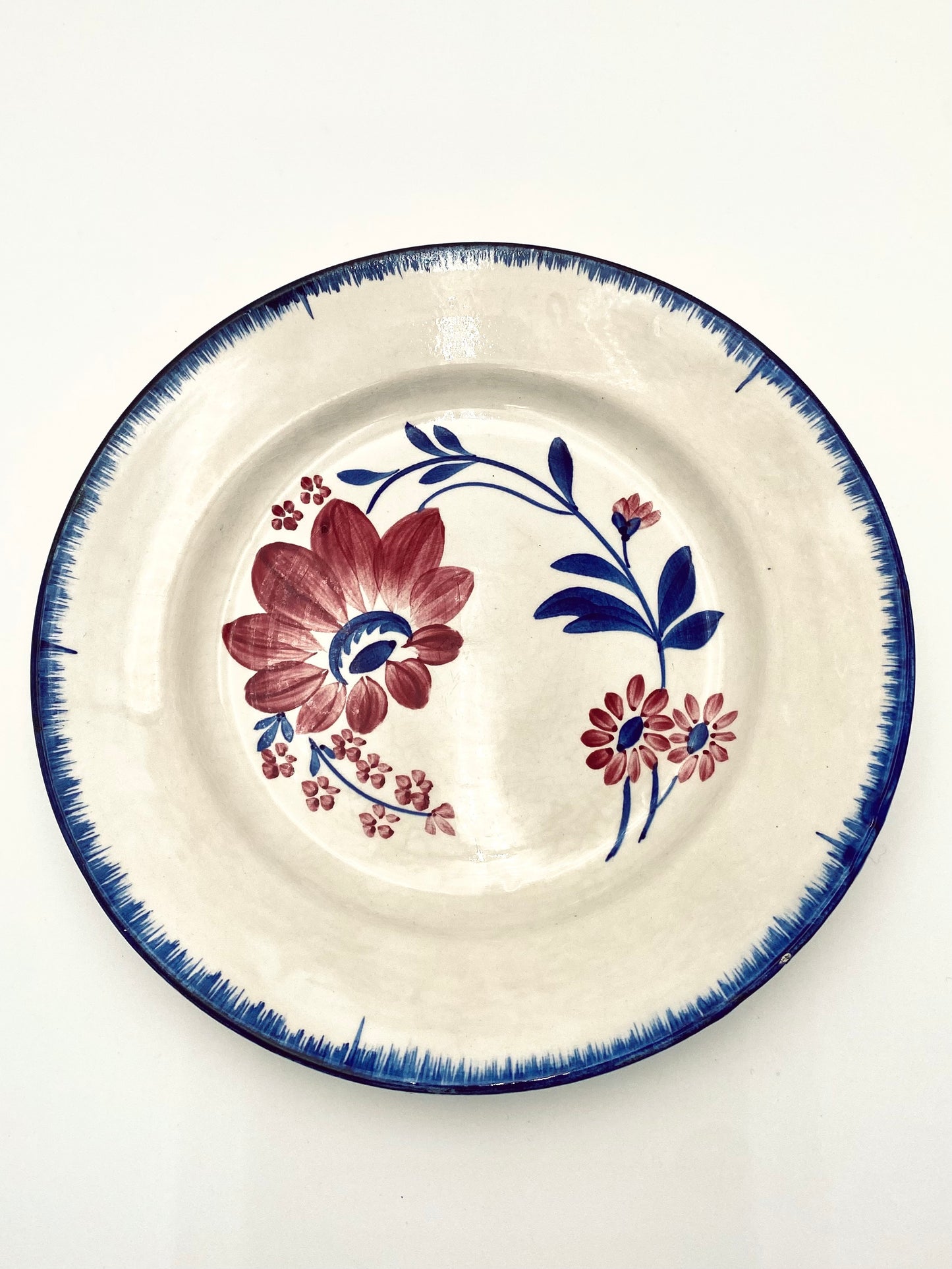 L'assiette fleurie