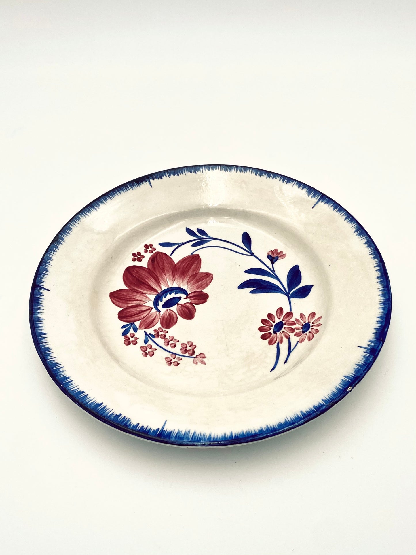 L'assiette fleurie