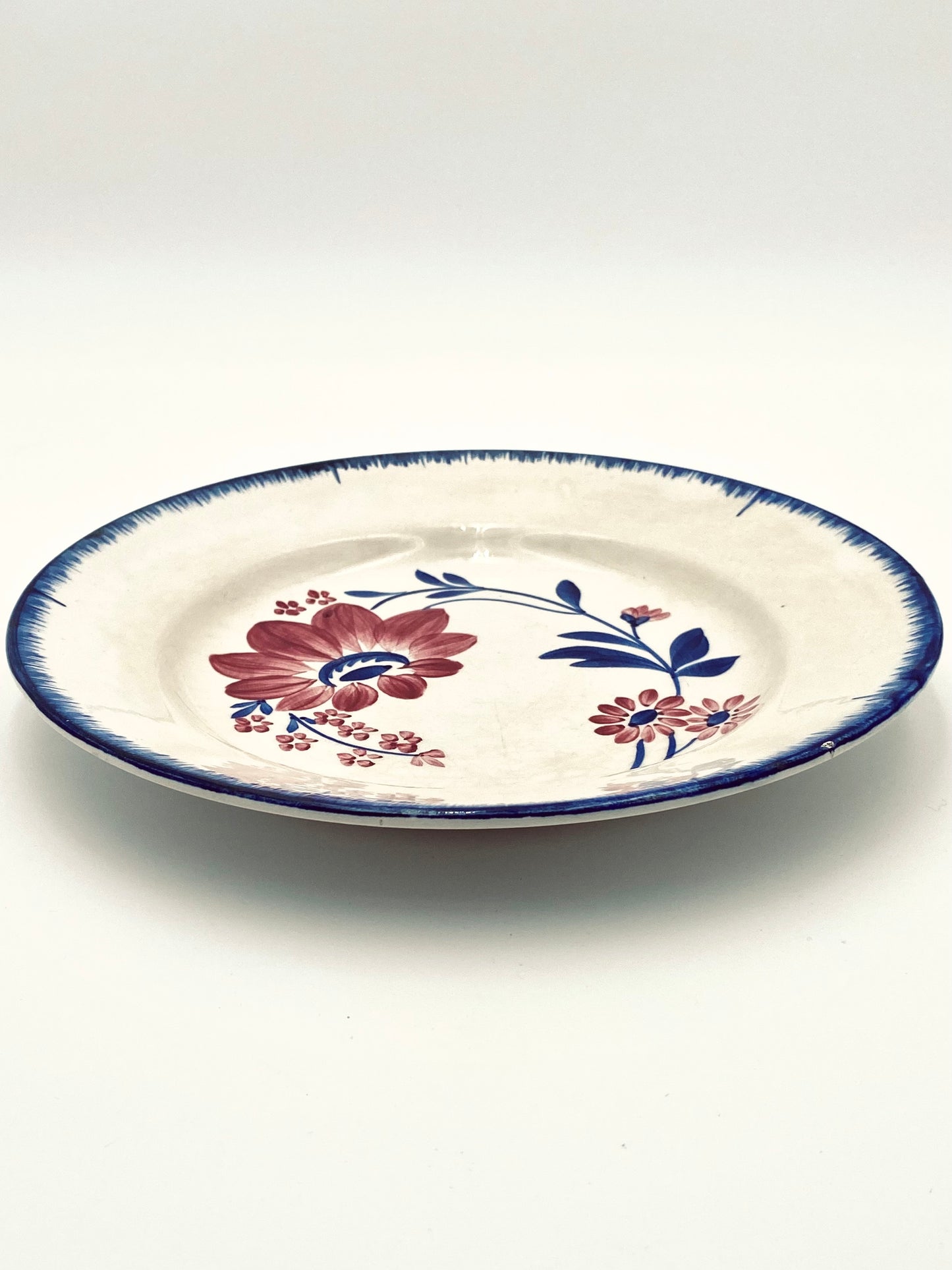 L'assiette fleurie