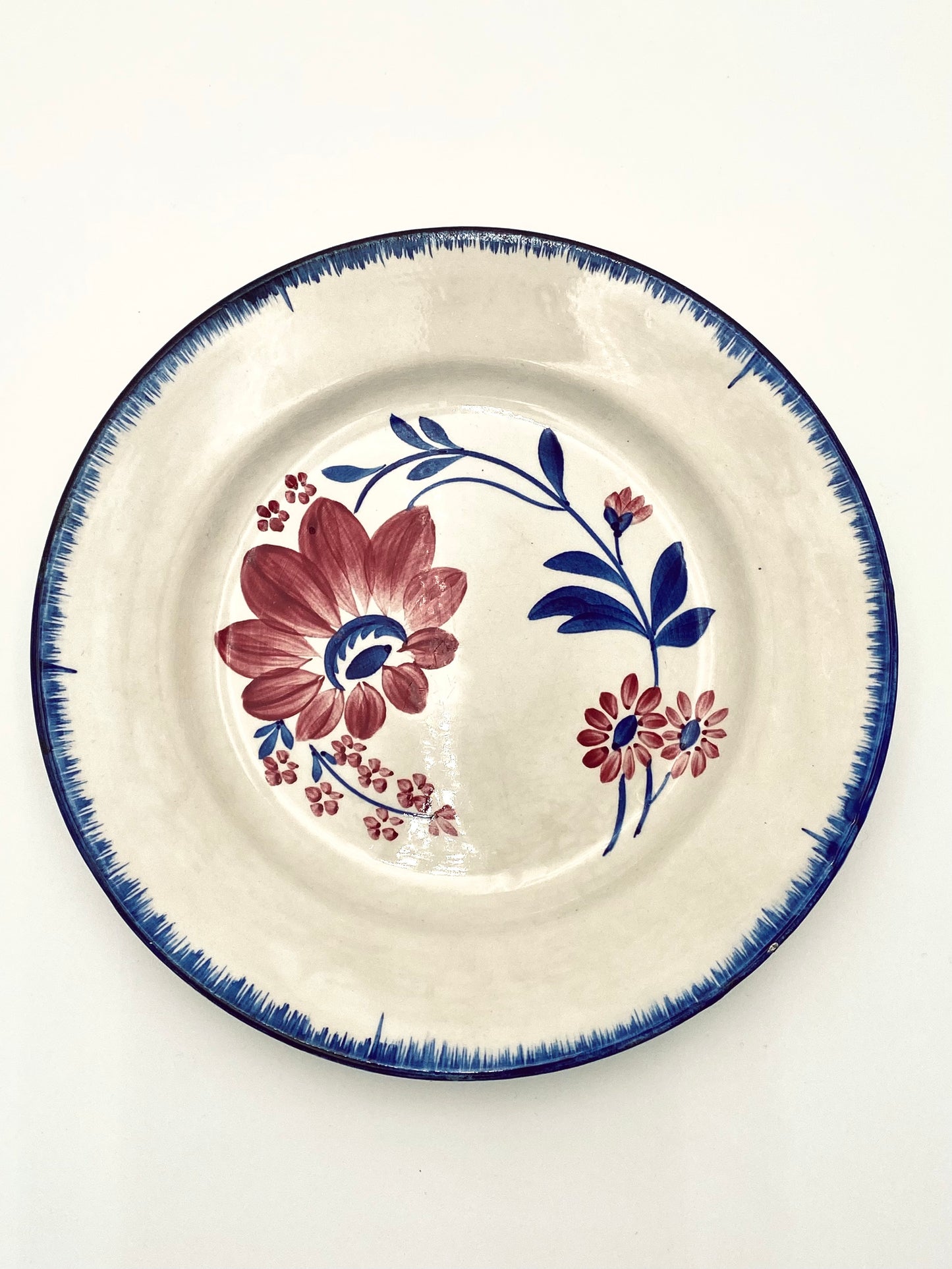 L'assiette fleurie