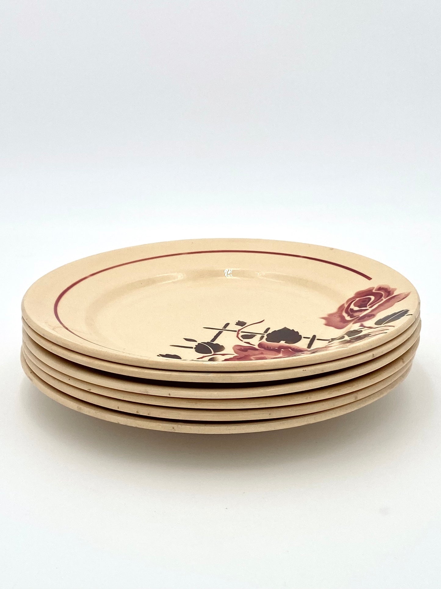 La vielle assiette des roses