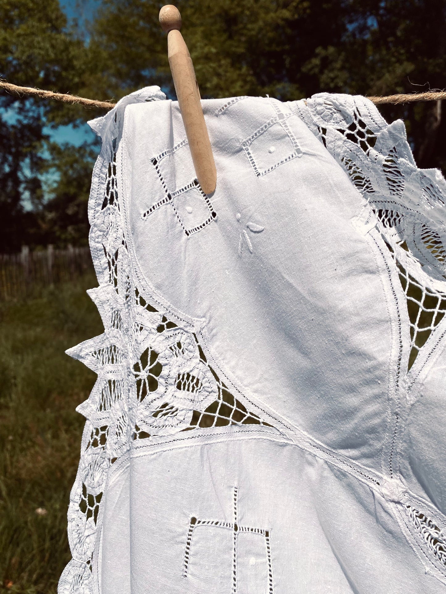 La petite nappe en dentelle
