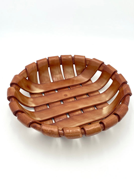 Le grand bol en céramique tressée