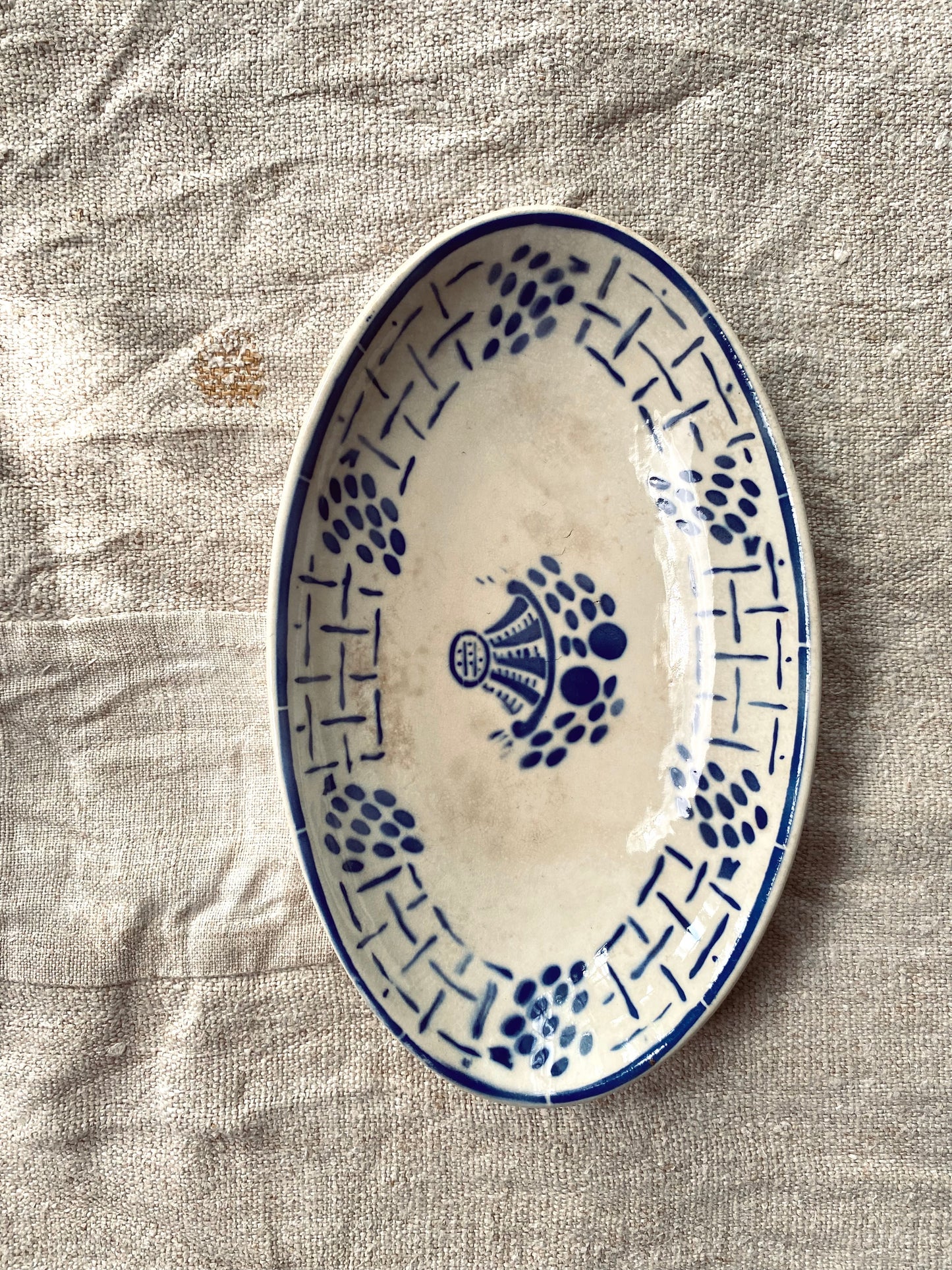 Le plat ovale de Badonviller