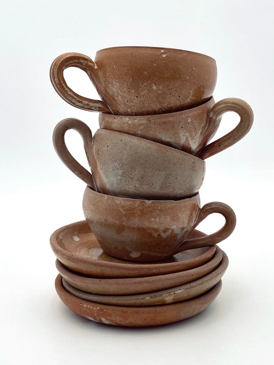 Les tasses en grès