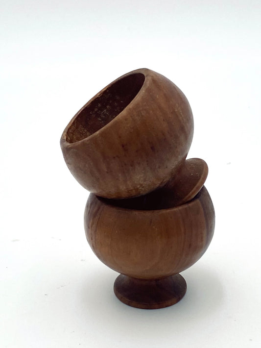 Le coquetier en bois