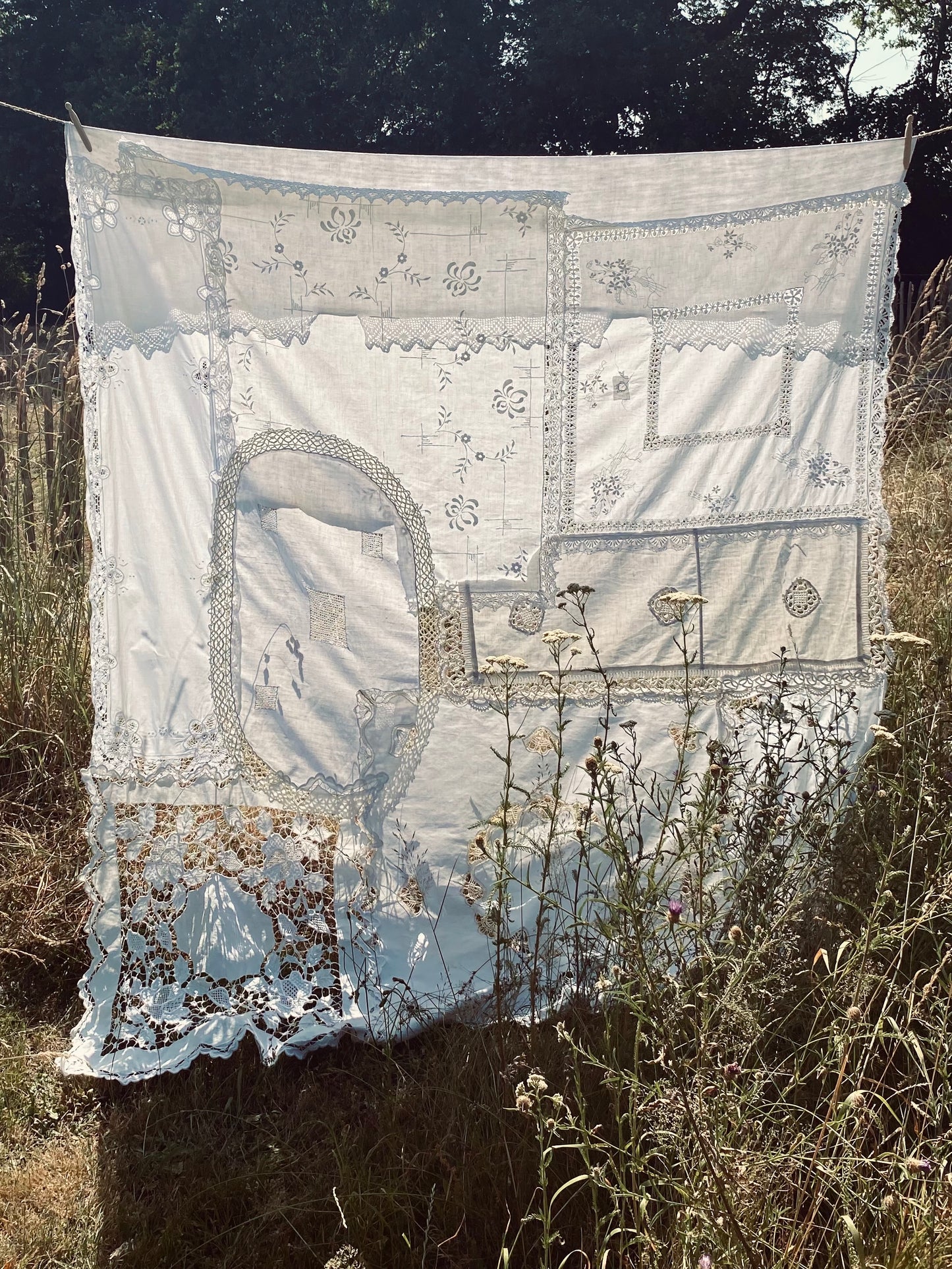 La nappe patchwork faite à la main