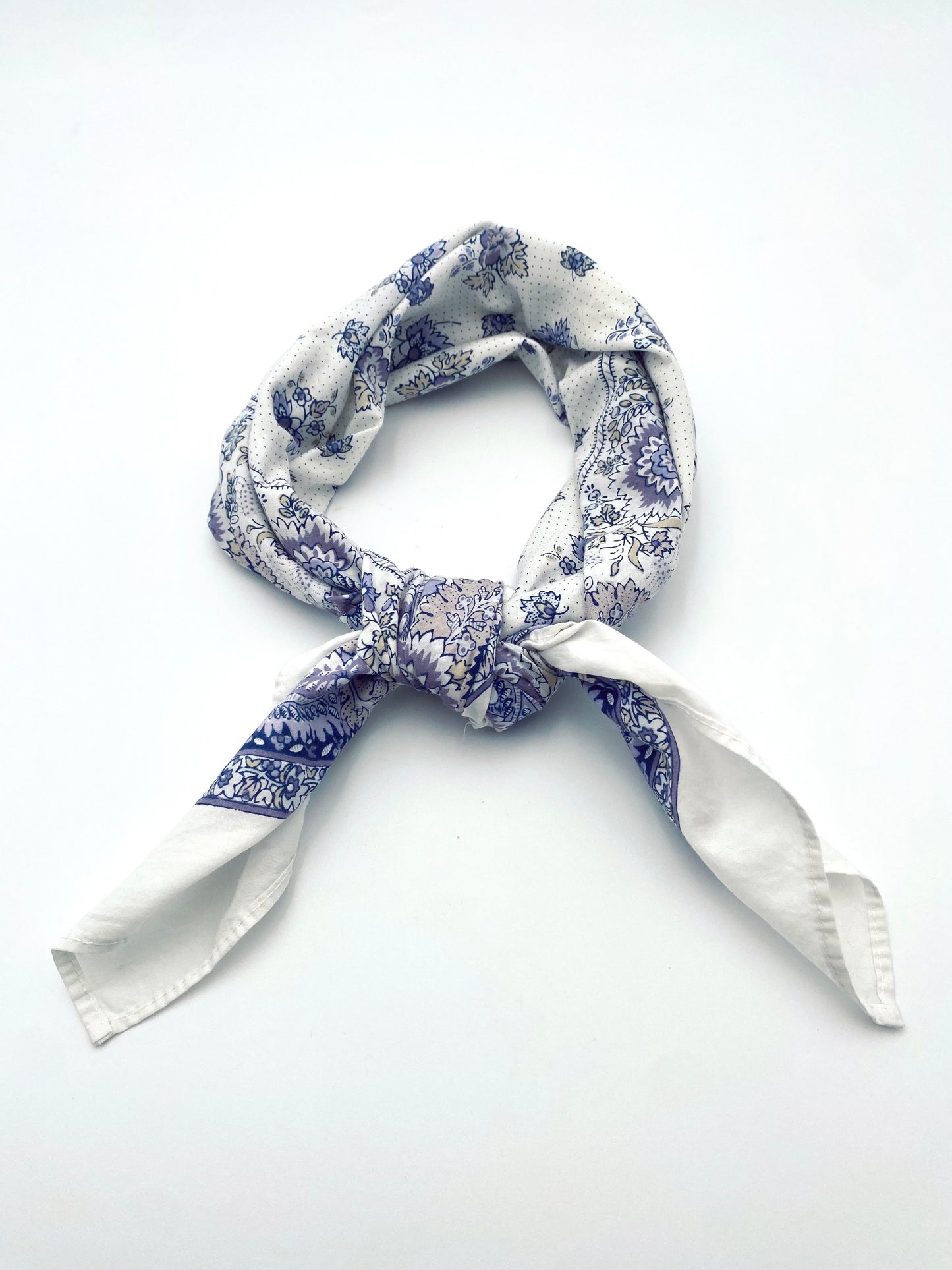 Le grand foulard vintage Les Olivades