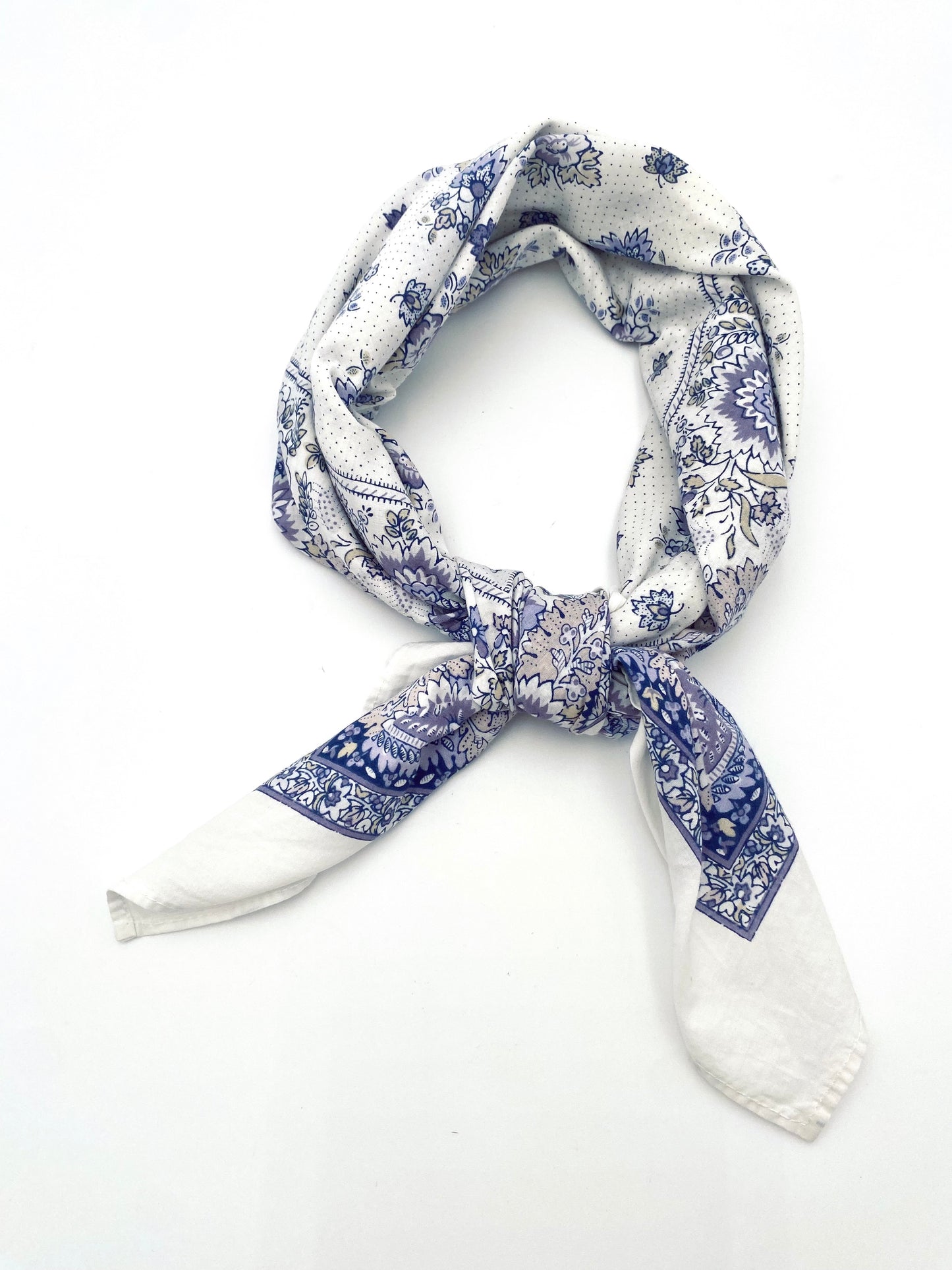 Le grand foulard vintage Les Olivades