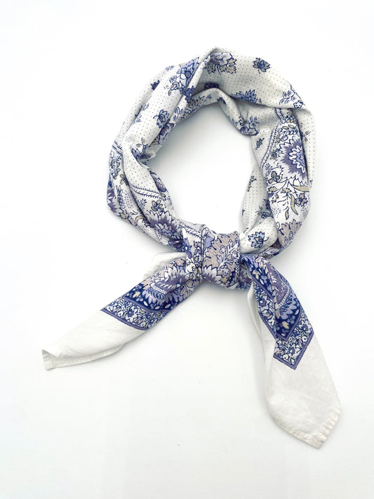 Le grand foulard vintage Les Olivades