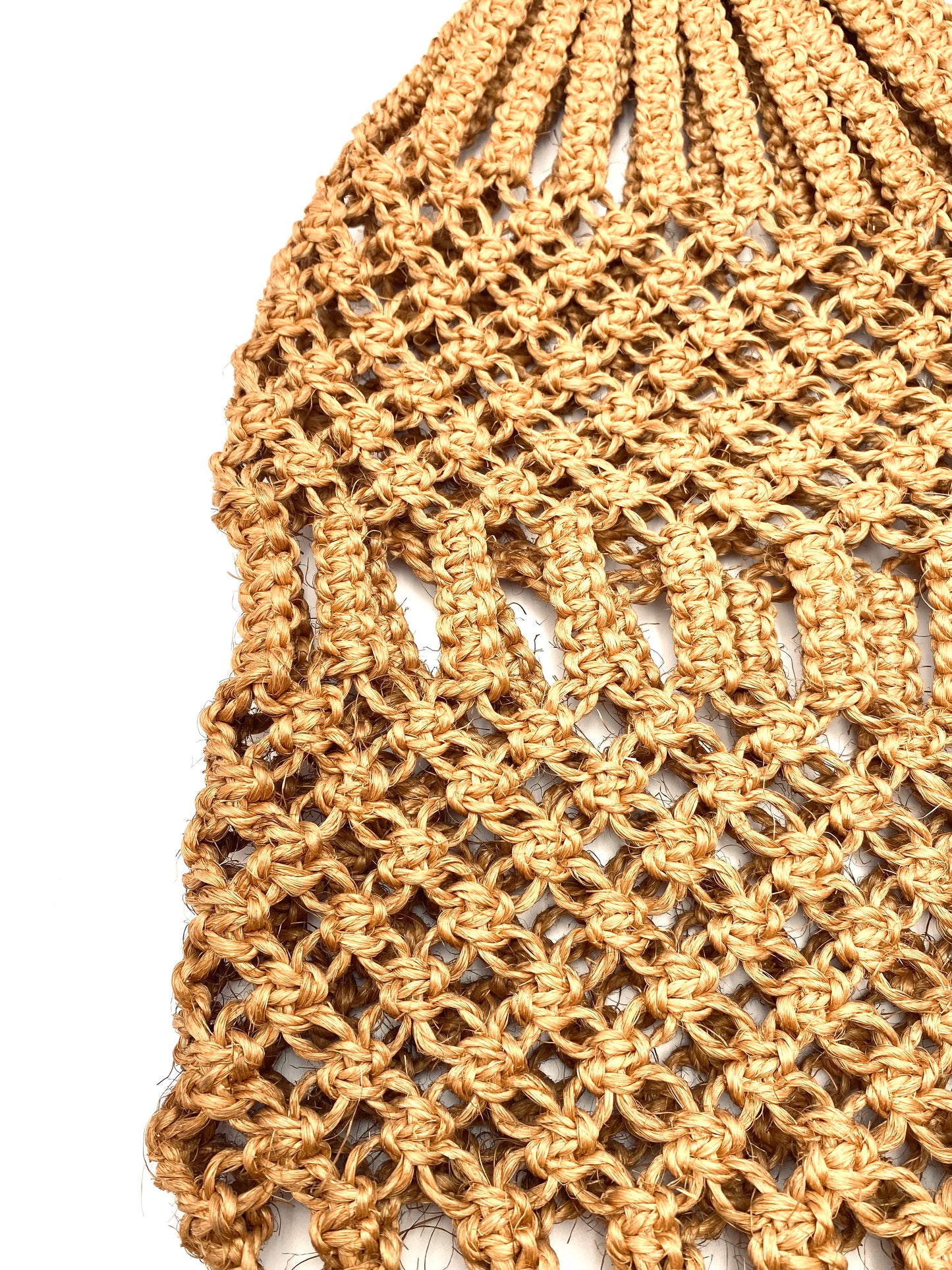 Le sac en macramé de sisal