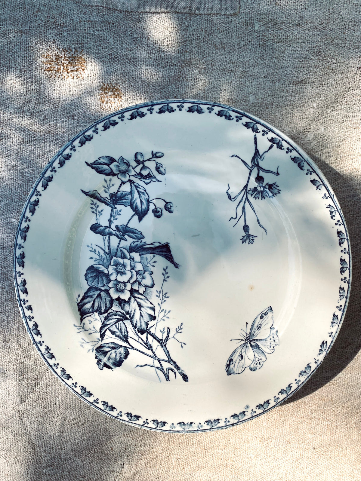 Les six assiettes Terre de Fer Carmen