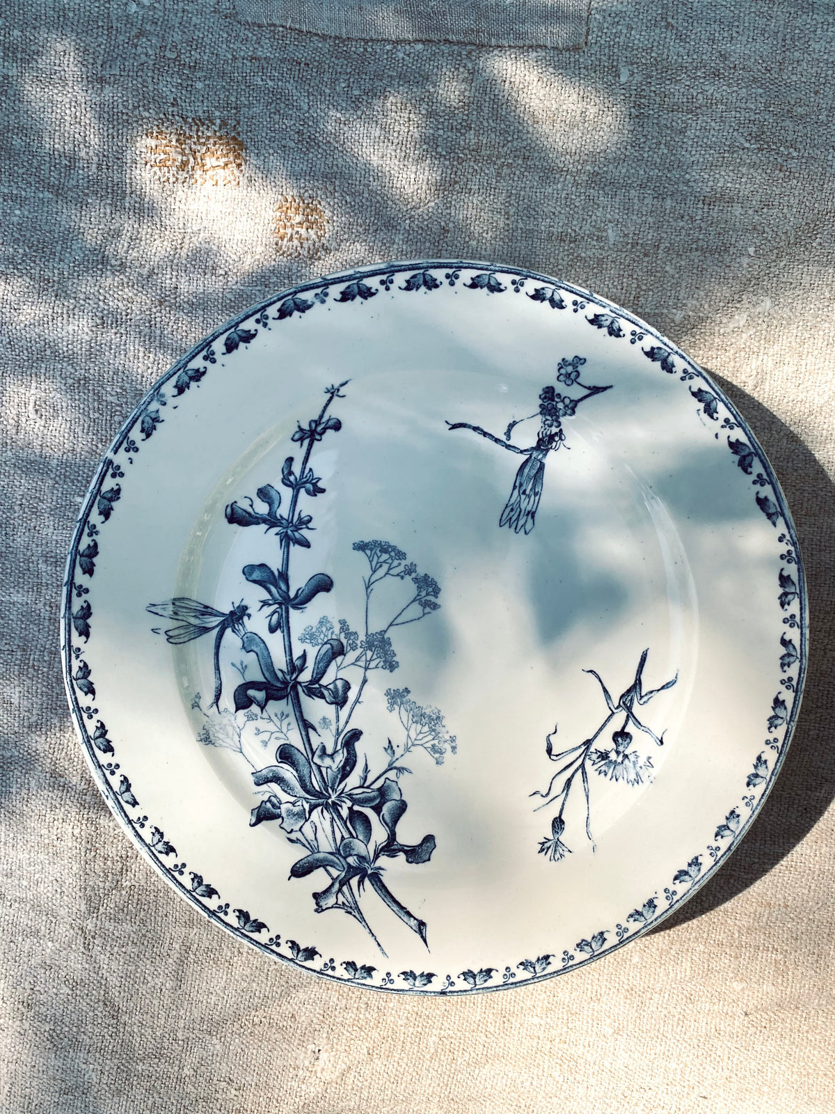 Les six assiettes Terre de Fer Carmen