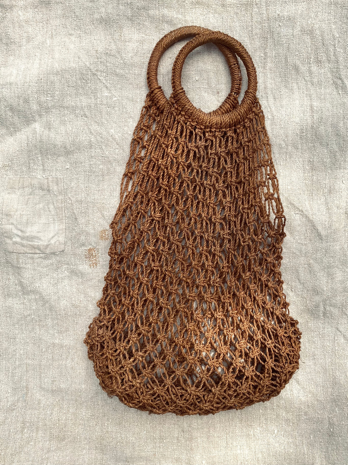 Le sac en macramé de sisal