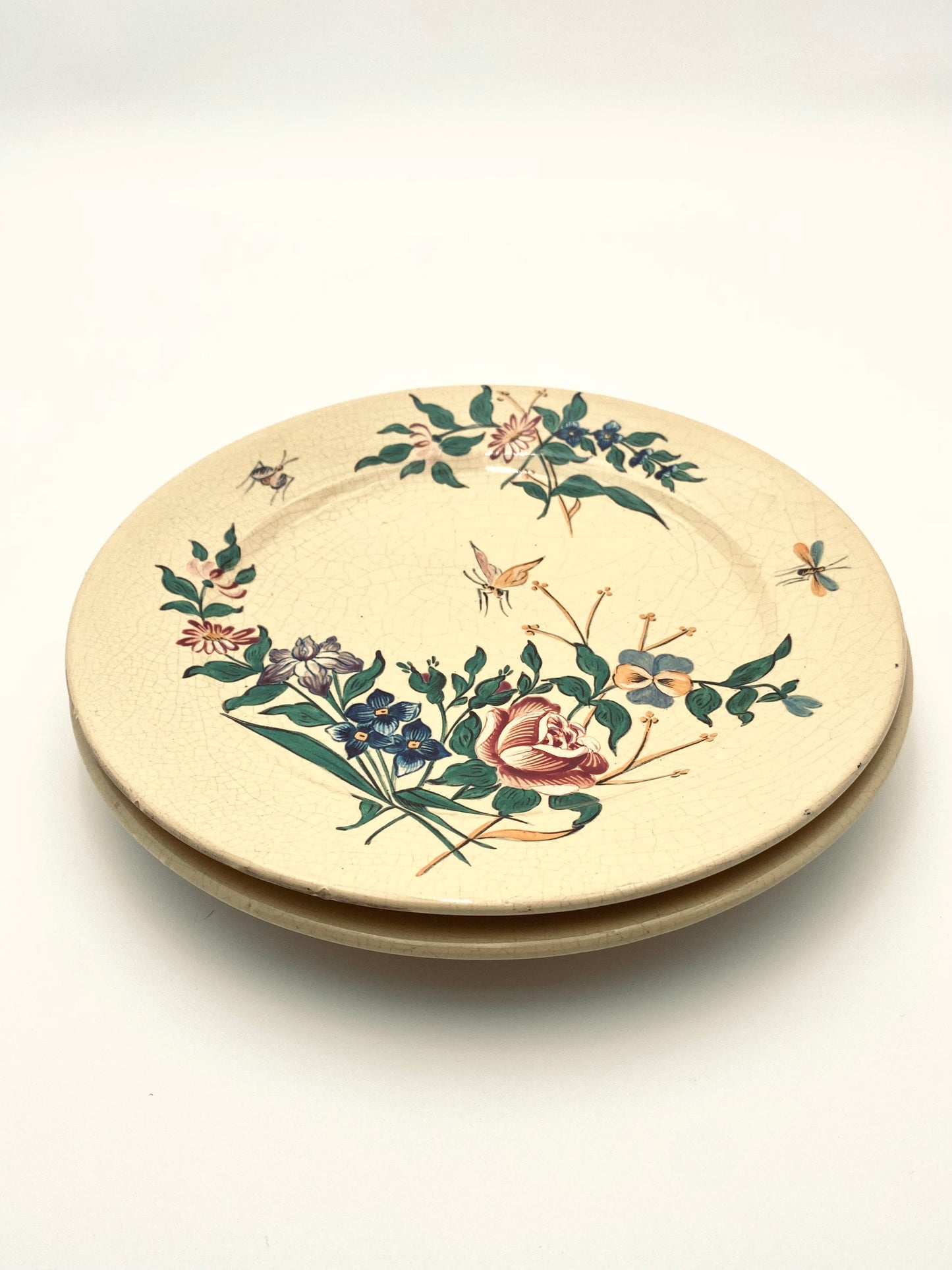 L'assiette à fleurs