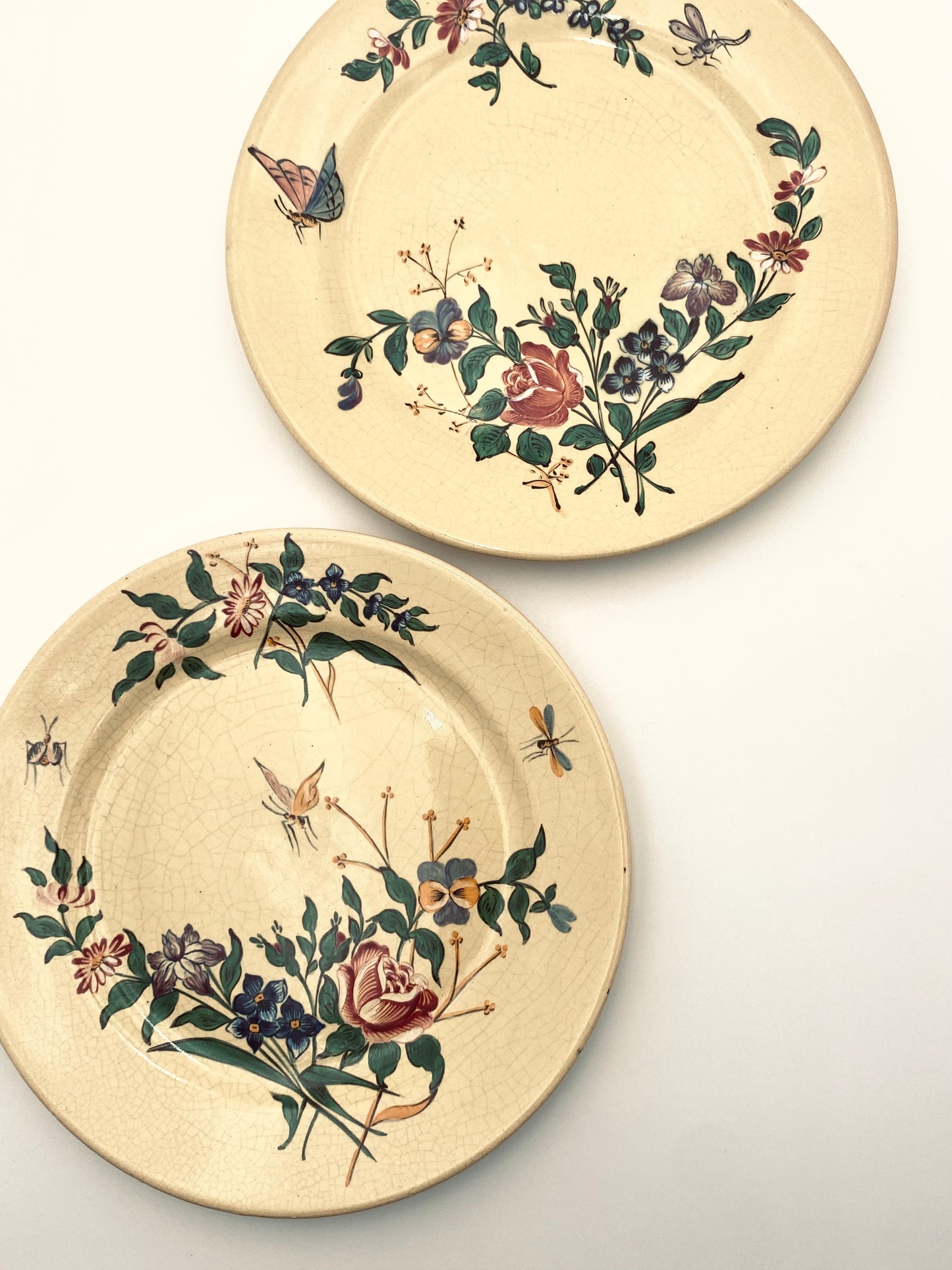 L'assiette à fleurs