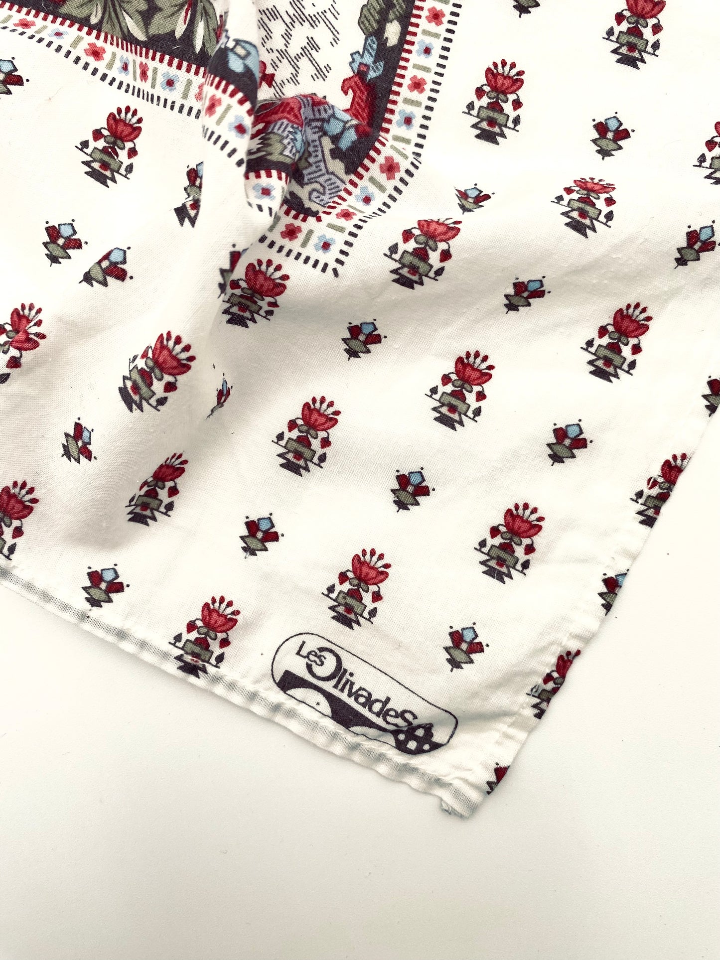 Le foulard vintage Les Olivades