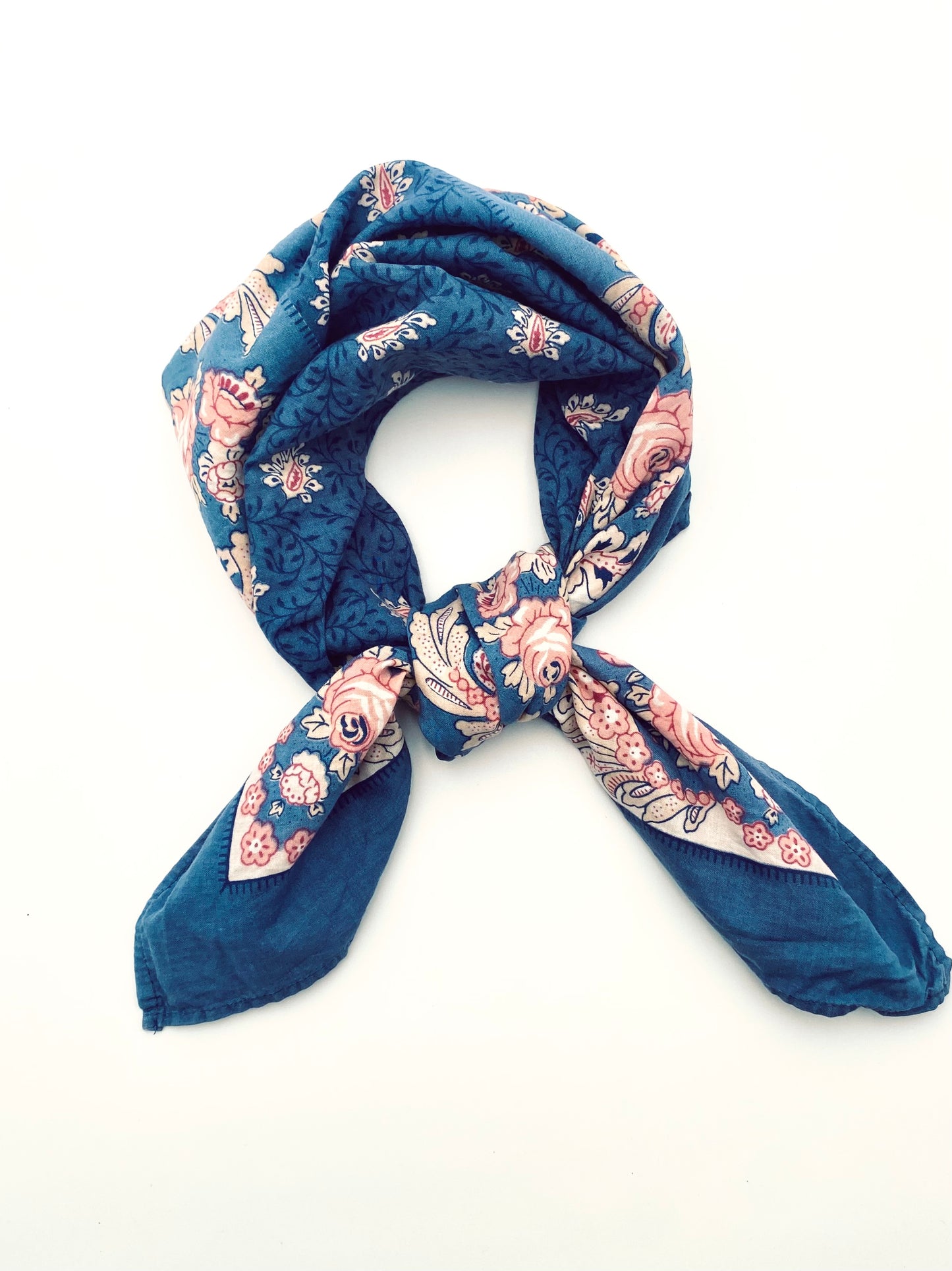 Le grand foulard vintage Les Olivades