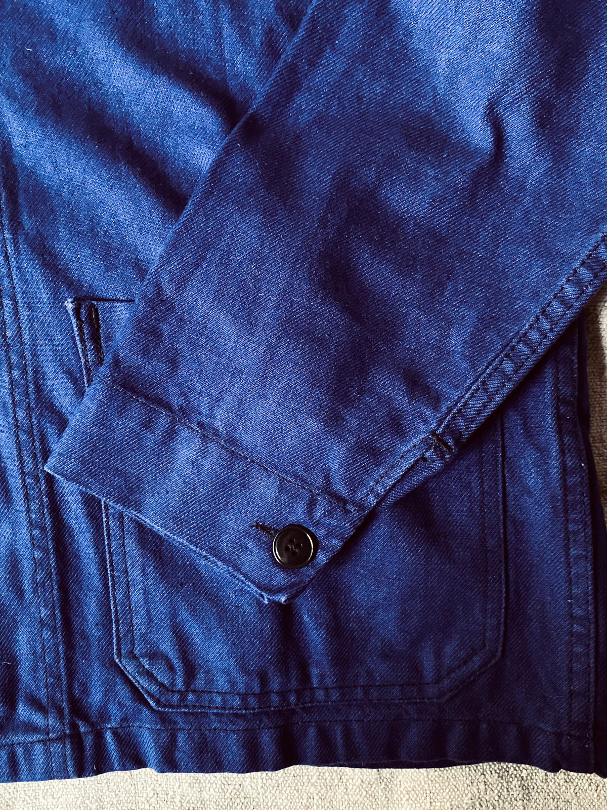 Le bleu de travail indigo