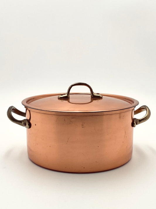 La cassorole en cuivre