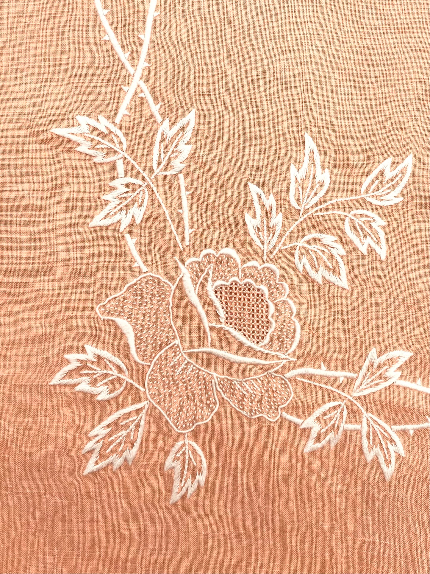 La nappe en lin rose