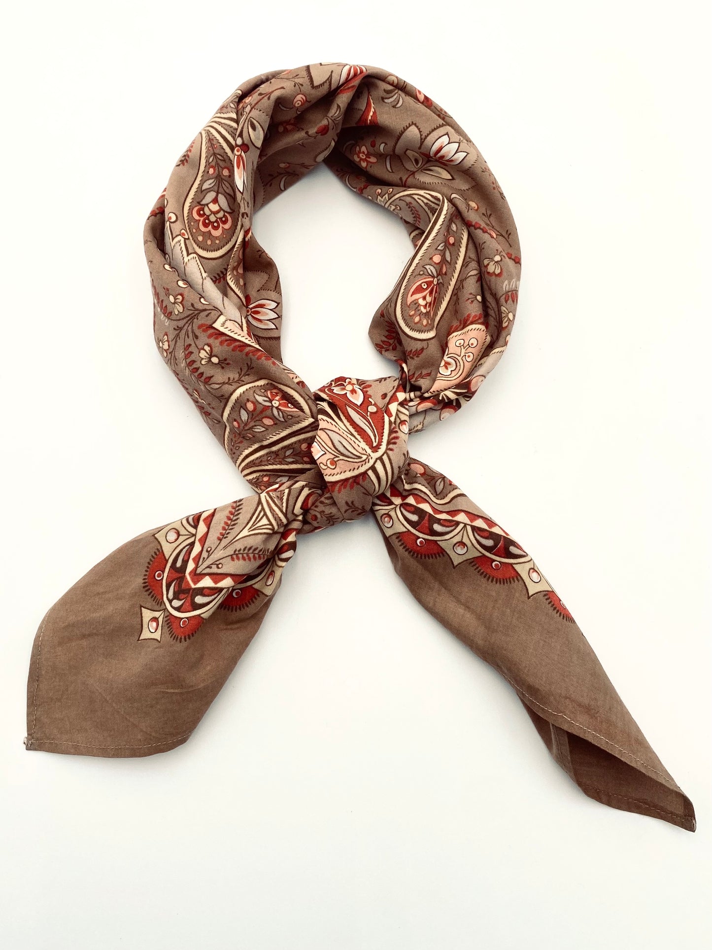 Le grand foulard vintage Les Olivades