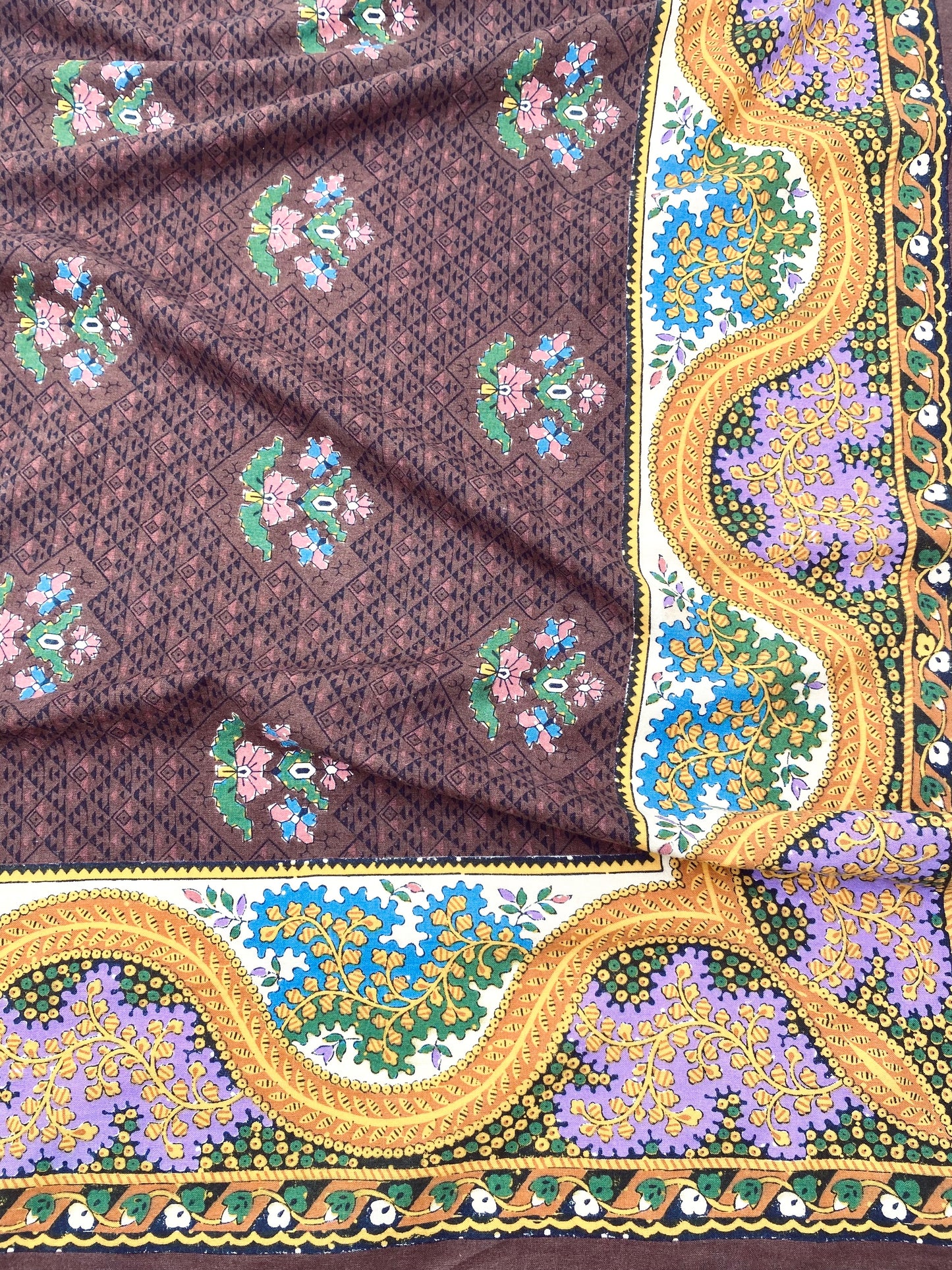 Le grand foulard vintage Souleaido