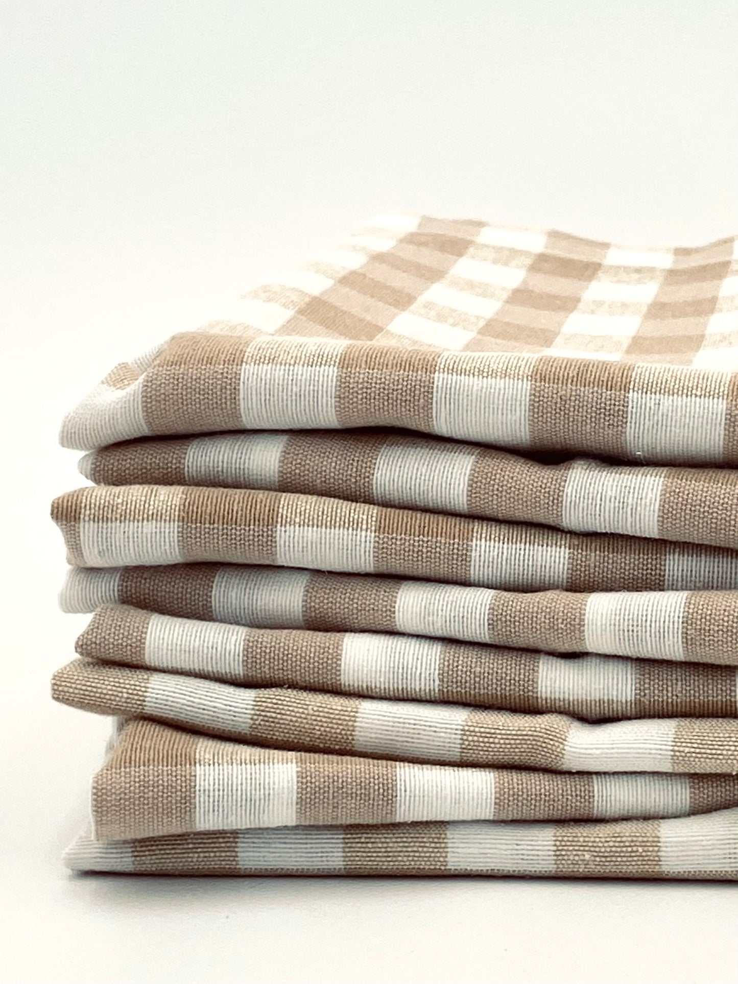 Les serviettes à carreaux Vichy