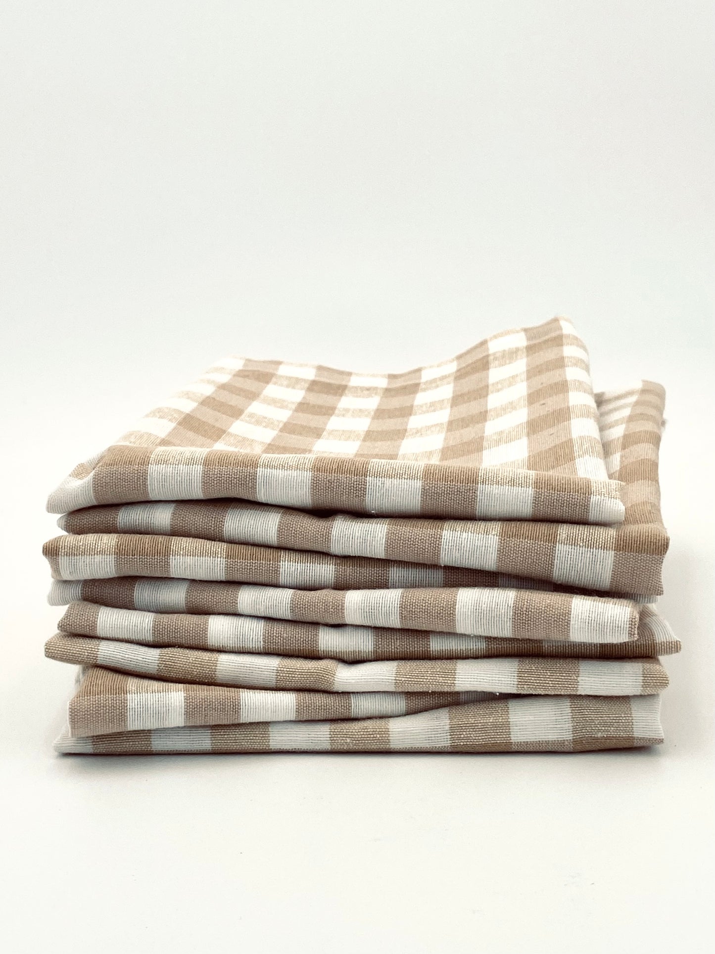 Les serviettes à carreaux Vichy