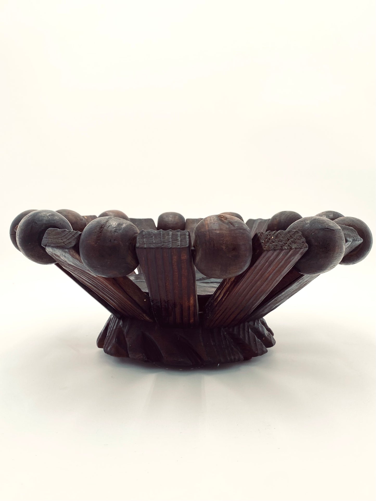 Le bol rustique en bois