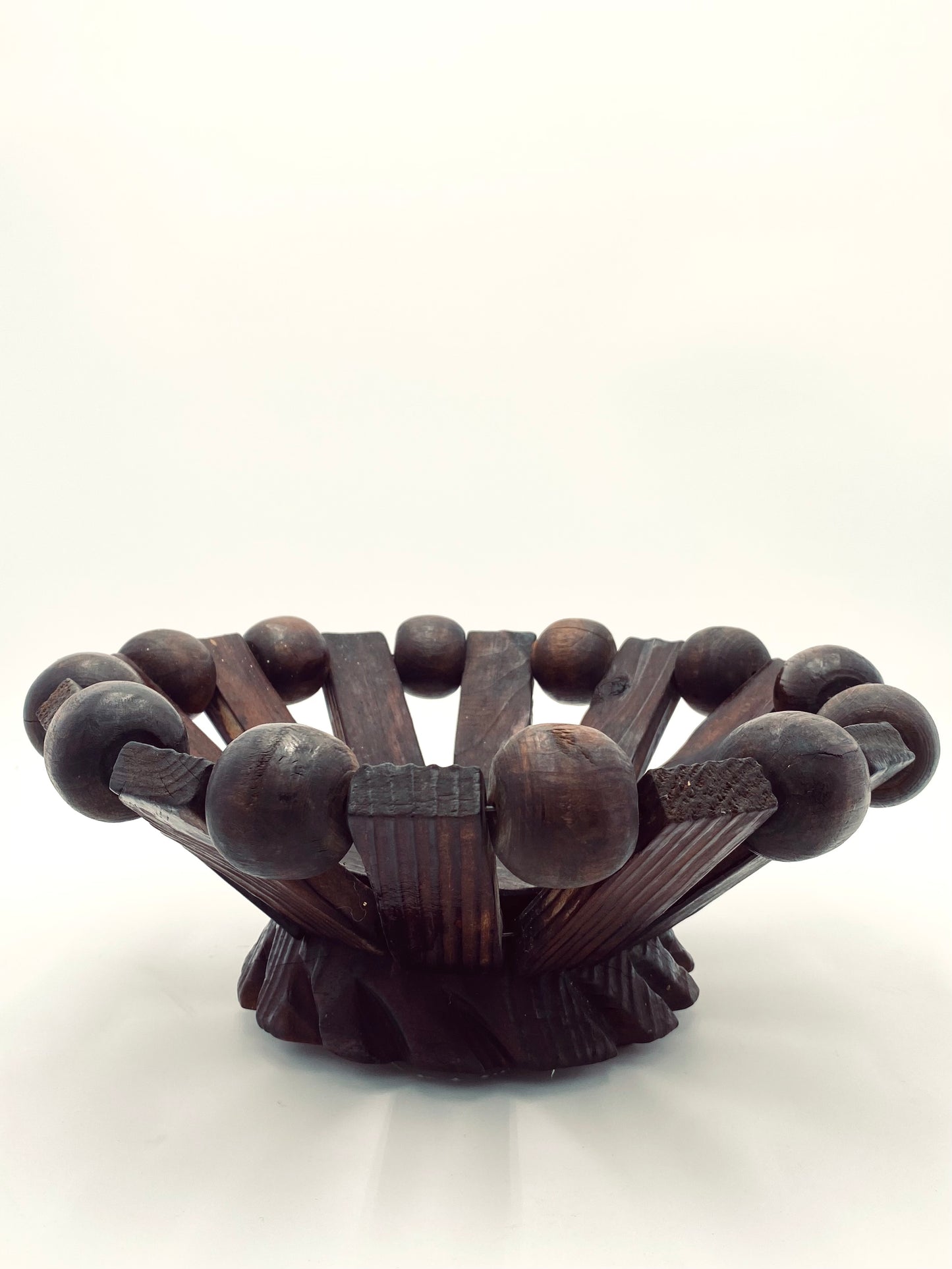Le bol rustique en bois