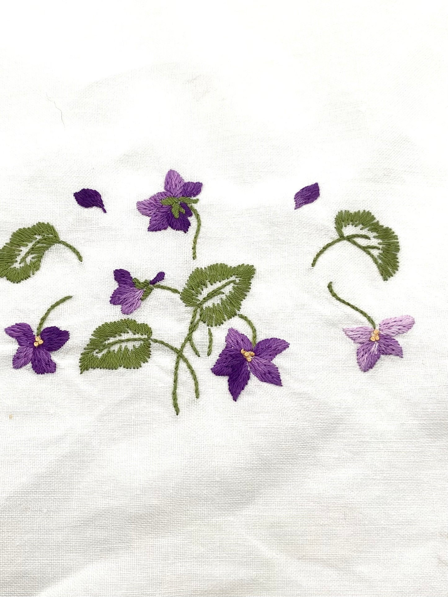 La nappe de rêve brodé