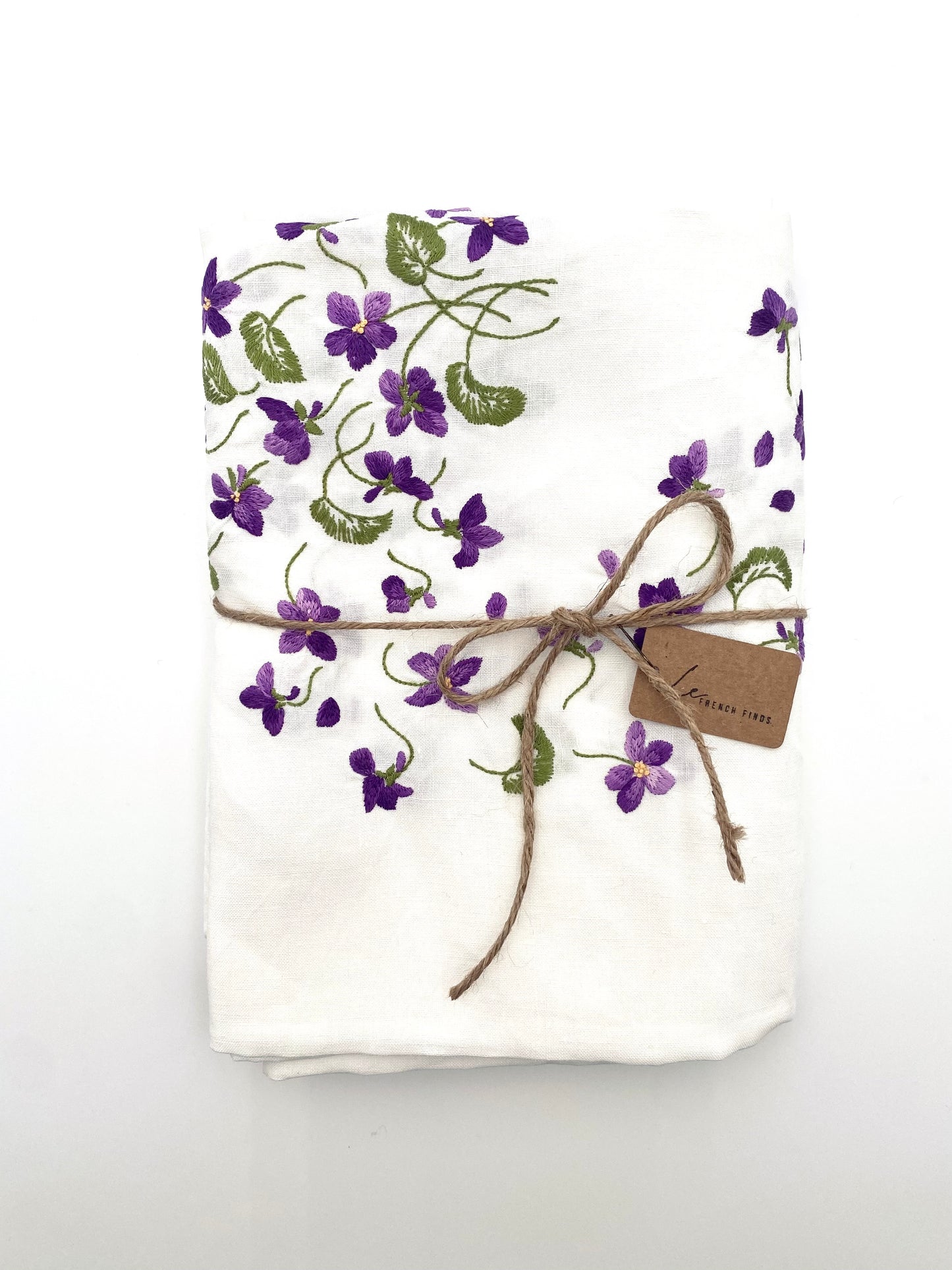 La nappe de rêve brodé