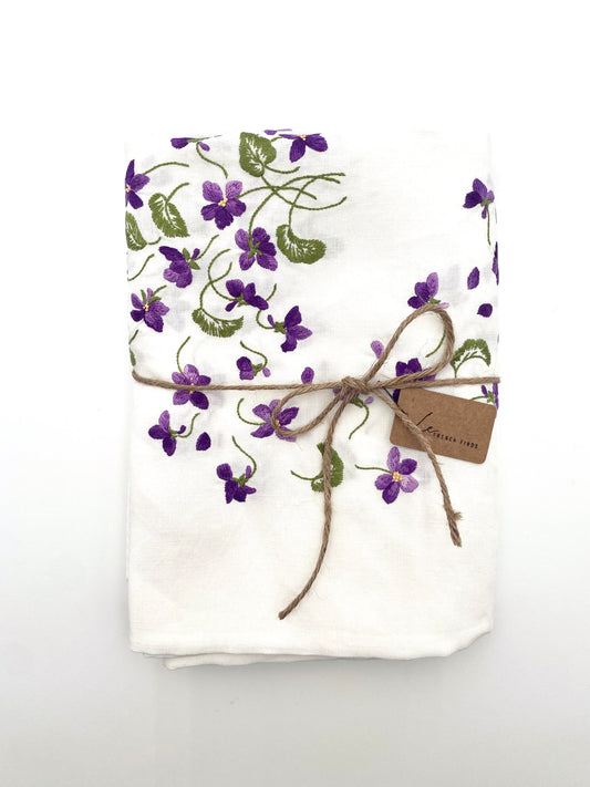 La nappe de rêve brodé