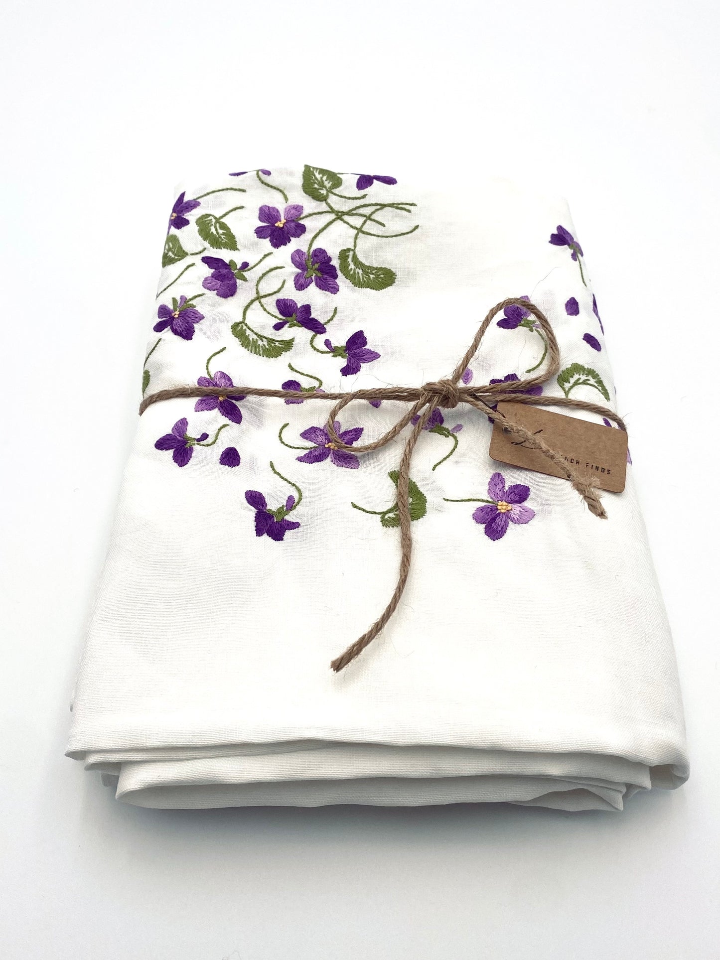 La nappe de rêve brodé