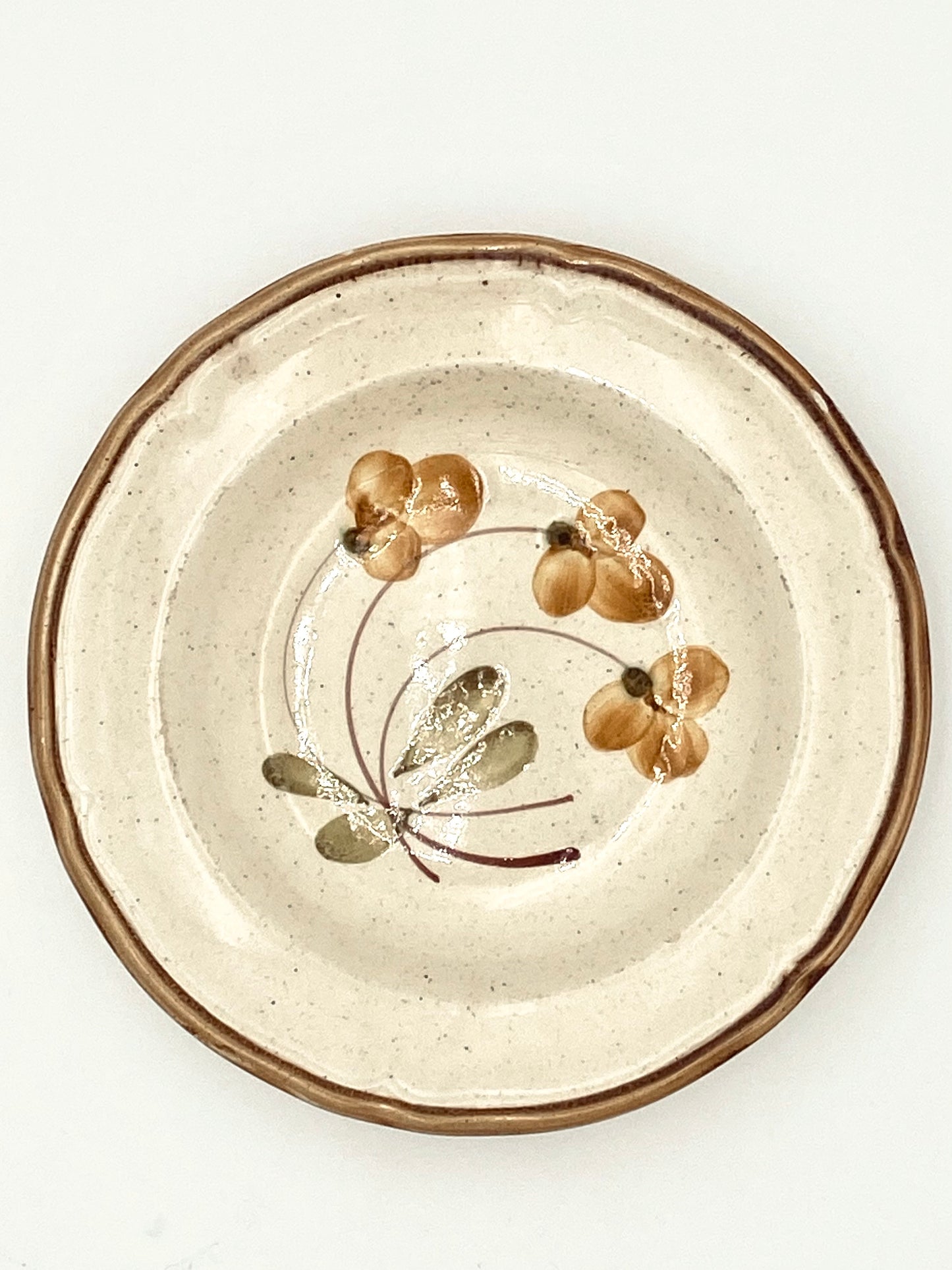 Les assiettes fleuries